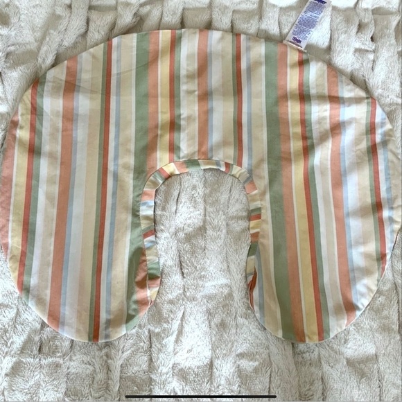 Boppy Other Boppy Striped Pillow Cover Breastfeed Nursing Neutral